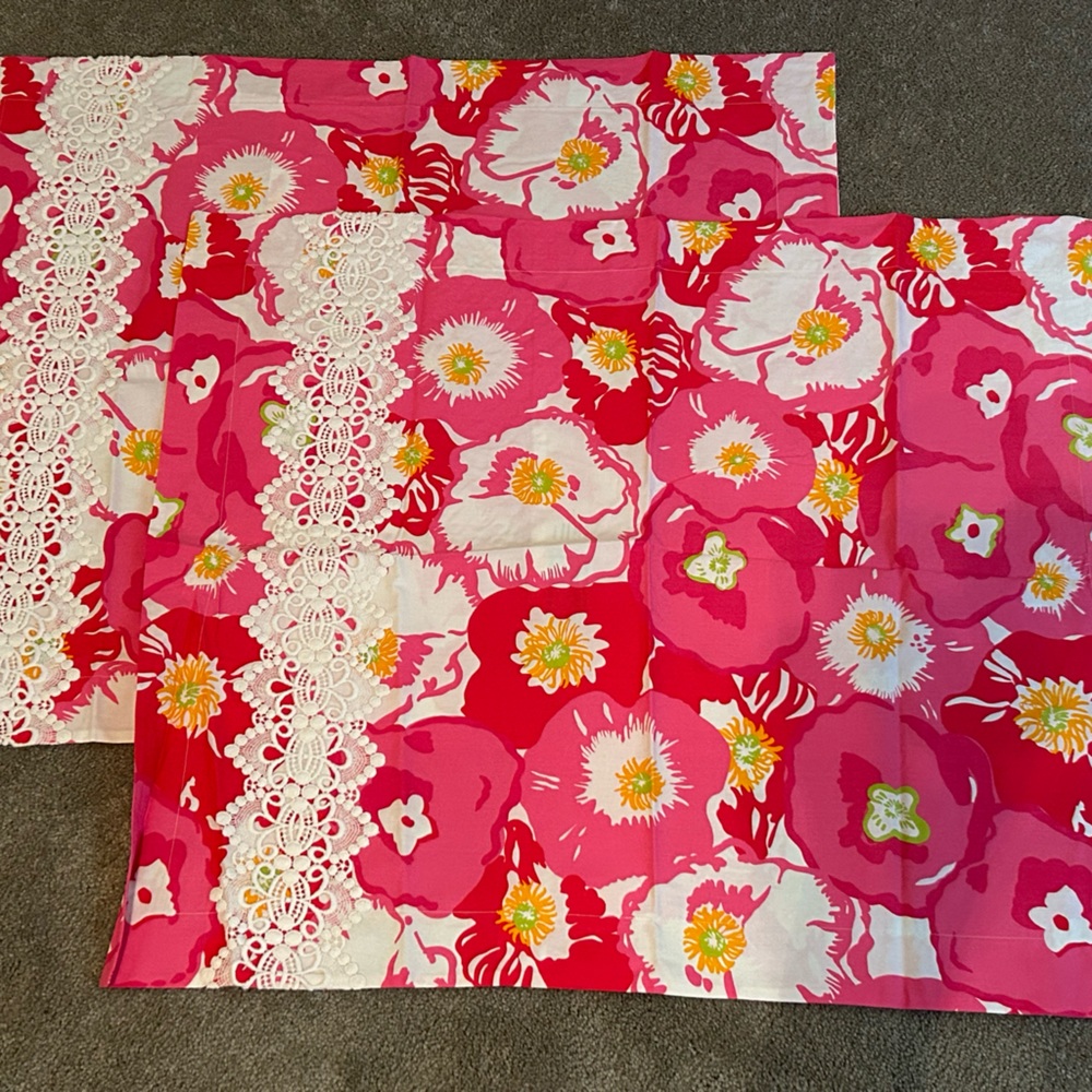 Lilly Pulitzer for Garnet Hill Duvet and Shams